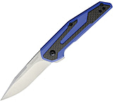 Image of Kershaw Fraxion Linerlock Blue Folding Knife