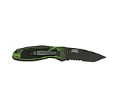 Image of Kershaw Special Edition Blur Knife - Black/Smoke Green, Folding Combo Blade