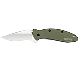 Image of Kershaw Scallion Olive Assisted Folding Knife by Ken Onion