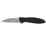 Image of Kershaw Leek CPM154 Carbon Fiber Stonewash Assisted Folding Knife by Ken Onion