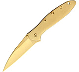 Image of Kershaw Leek A/O Gold Folding Knife