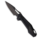 Image of Ketuo Griffin Button Liner/Liner Lock Knife Black G-10 + CF Inlay 3.5 PVD SW 79AD0A66
