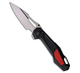 Image of Ketuo Griffin Button Liner/Liner Lock Knife Black G-10/Red G-10 3.5 Satin CEB0CB62