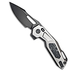 Image of Ketuo Mini Griffin Button Liner Lock Knife Titanium/Shred CF 2.9 Black 2A6897BC