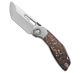 Image of Ketuo Yakuza Frame Lock Knife Titanium/Copper Foil Carbon Fiber 3.3 BB 330D1E7D