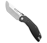Image of Ketuo Yakuza Liner Lock Knife Black G-10/Carbon Fiber Bolster 3.3 Satin 5C9EB406