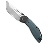 Image of Ketuo Yakuza Liner Lock Knife Blue G-10/Carbon Fiber Bolster 3.3 Satin 563E3A3A