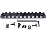 Image of Kexuan 10 Slots M-LOK to Picatinny Rail Section, Polymer