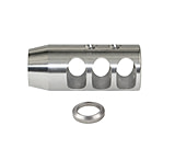 Image of Kexuan AR-10 .LR 308 Muzzle Brake Recoil Compensator, 0.750