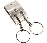 Image of Key-Bak 4129B Belt Loop Push Button Double Ring Key Holder