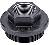 Image of KGM Suppressors A-DTA-S-1 Direct Thread Adapter Fits 1/2"x28 Steel Nitride Blac