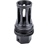 Image of KGM Suppressors A-QD-FH-S-3M Quick Detach Flash Hider Black Nitride Steel 3/4"x2