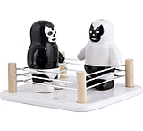 Image of Kikkerland Luchador Salt Vs Pepper Shakers