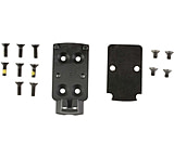 Image of Kimber Optic Plate, For Optic Ready Kimber 1911 to Trijicon RMR, Includes Rear Sight, Matte Finish, Black