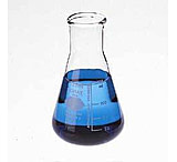 Image of Kimble/Kontes KIMAX Brand Erlenmeyer Flasks, Wide Mouth, Heavy-Duty Tooled Top, Graduated 26650 125, Pack of 12