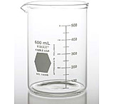 Image of Kimble/Kontes KIMAX Brand Heavy-Duty Beakers, Low Form, Double Scale, Borosilicate Glass 14005 4000, Pack