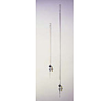 Image of Kimble/Kontes KIMAX Buret with Threaded Closure Fit, Straight Bore PTFE Stopcock, Kimble Chase 17121H 25