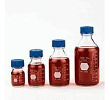 Image of Kimble/Kontes KIMAX GL45 Media/Storage Bottles, Graduated, Kimble Chase 14396 100 Media Bottles Without Cap
