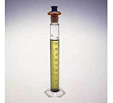 Image of Kimble/Kontes KIMAX Single Metric Scale Graduated Cylinders, Class B, with Polyethylene Stoppers, Kimble Chase 20039P 50