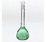 Image of Kimble/Kontes KIMAX Volumetric Flasks with [ST] Glass Stopper, Class A, Serialized and Certified, Kimble Chase 28017 250