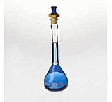 Image of Kimble/Kontes KIMAX Volumetric Flasks with [ST] Polyethylene Stopper, Class B, Kimble Chase 28015P 100