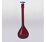 Image of Kimble/Kontes KIMAX Volumetric Flasks with [ST] PTFE Stopper, RAY-SORB, Class A, Kimble Chase 28016 10