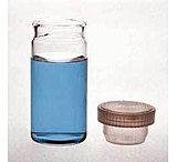 Image of Kimble/Kontes OPTICLEAR Vials, Borosilicate Glass, with Polyethylene Stopper, Kimble 60975L 1, Pack of 72