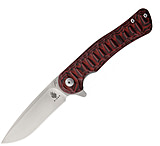 Image of Kizer Cutlery Dukes Linerlock Black/Red Folding Knife
