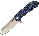 Image of Kizer Cutlery Sovereign Linerlock Black/Blue Folding Knife