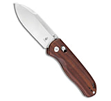 Image of Kizer Cutlery Kizer Azo Drop Bear Clutch Lock Knife Wood 3 Satin E8492D9A