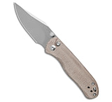 Image of Kizer Cutlery Kizer Azo Drop Bear II Button Liner Lock Knife Micarta V3619.2CC1 FEAD0802