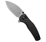 Image of Kizer Cutlery Kizer Azo Mini Grouper Button Lock Knife Black G-10 Carbon Fiber 3.1 Satin 220F9F78