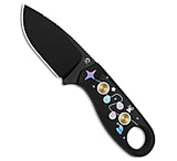 Image of Kizer Cutlery Kizer Beaver Fixed Blade Knife Christmas Gift Theme G-10 2.8 Black SW 1078MC1 4CCBF8A5