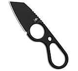 Image of Kizer Cutlery Kizer Bowtie Fixed Blade Neck Knife D2 Steel Black D2 1061A2 3EFFC586