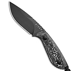 Image of Kizer Cutlery Kizer Buddy Fixed Blade Knife Fatcarbon White Storm 3 Brushed/DLC 1081A9 B8AB0DB6