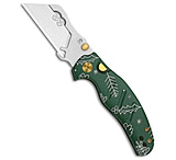 Image of Kizer Cutlery Kizer C01C 2.9 Button Liner Lock Utility Knife Green G-10 2.8 BB 90BDFCB6