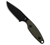 Image of Kizer Cutlery Kizer Derek Sharon Muskrat Fixed Blade Knife OD Green G-10 3.1 Black 5F54EC9E