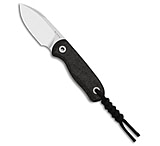 Image of Kizer Cutlery Kizer Drop Bear Drop Point Fixed Blade Knife Carbon Fiber 2.6 Satin 1094A3 F6E4168D