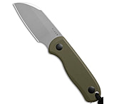 Image of Kizer Cutlery Kizer Drop Bear Sheepsfoot Fixed Blade Knife Green G-10 2.6 Satin A51F63FF