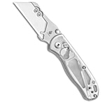 Image of Kizer Cutlery Kizer Drop Bear Utility Clutch Lock Knife Clear Acrylic 2.7 Satin V3619JA5 96A586E6