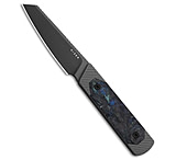 Image of Kizer Cutlery Kizer Hallow Fixed Blade Knife Gray Aluminum/CF 2.9 Gunmetal Gray PVD C8DEA18F