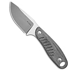 Image of Kizer Cutlery Kizer Hare Fixed Blade Knife Black Micarta + Orange G-10 3.1 Satin/SW 1077A2 ABACA93D