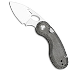 Image of Kizer Cutlery Kizer Microbe Button Liner Lock Knife Norplex UltreX Black Micarta 2.2 Satin DD1750F5