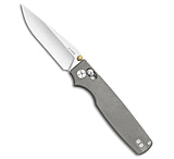 Image of Kizer Cutlery Kizer Original 2 Clutch Lock Knife Gray Titanium 3.17 Satin Ki3605.2MA1 42F2826D