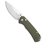 Image of Kizer Cutlery Kizer T1 BD Button Lock Knife Green Micarta 3.2 Satin V3490.2BA1 FC2AA333
