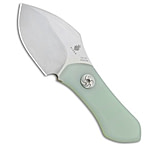 Image of Kizer Cutlery Kizer Thumbper Short Fixed Blade Neck Knife Natural G-10 2 Stonewash 1013 5A865422