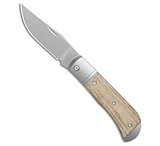 Image of Kizer Cutlery Kizer Trestle Slip Joint Knife Ti + Brown Micarta 2.90 Satin 3865DA00