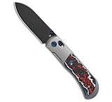 Image of Kizer Cutlery Kizer Tycho Clutch Lock Knife Titanium/Fat Carbon 3.1 DLC Ki4761A2 03E37448