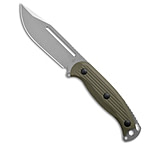 Image of Kizer Cutlery Kizer Ursa Major Fixed Blade Knife Olive Green G-10 4.4 Satin AEB-L 1082A2 70DEA7AE
