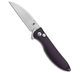 Image of Kizer Cutlery Kizer Vanguard Swaggs Swayback Knife Purple G-10 3 Stonewash V3566N1 22B2962D